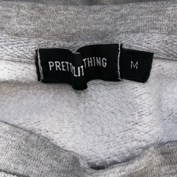 PrettyLittleThing Sweatshirt Honolulu Surf Embroidered Relaxed Long Sleeve Crew - Picture 9 of 11